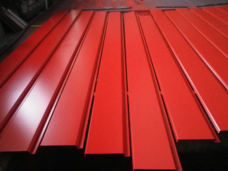 Värvimisteenus - Pärast talade punaseks värvimist